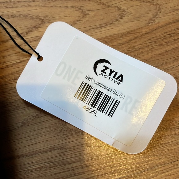 ZYIA Women’s NWT Bark Confluence Bra, Size L - Picture 4 of 7